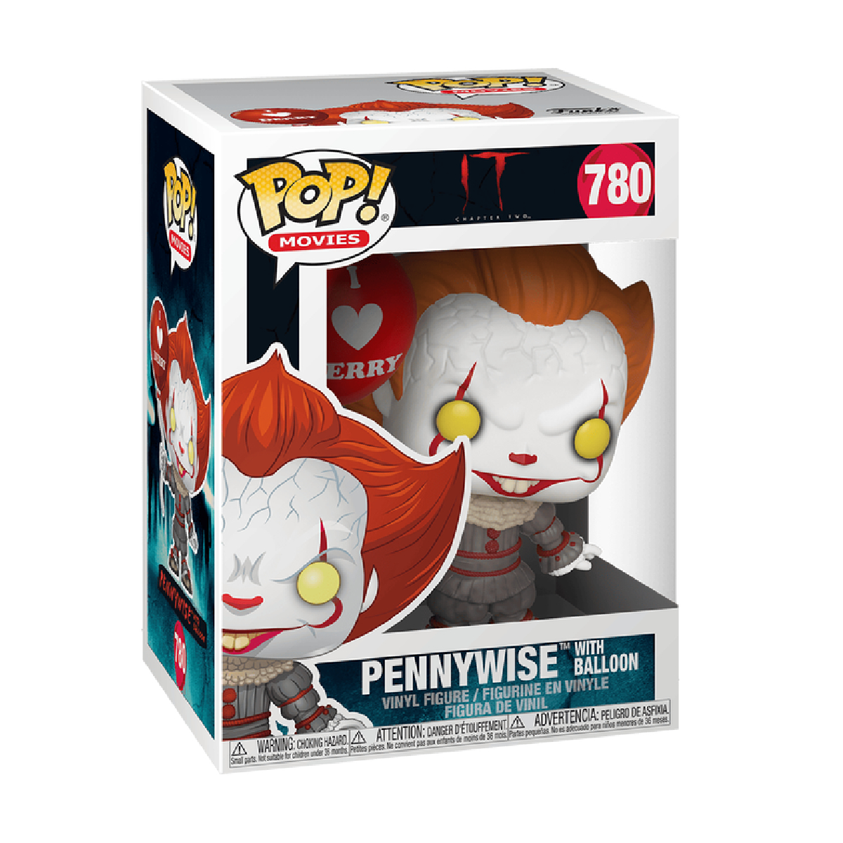 FUNKO 047749 Pop! Pennywise με μπαλόνι, Φιγούρα | Funko| Image 1