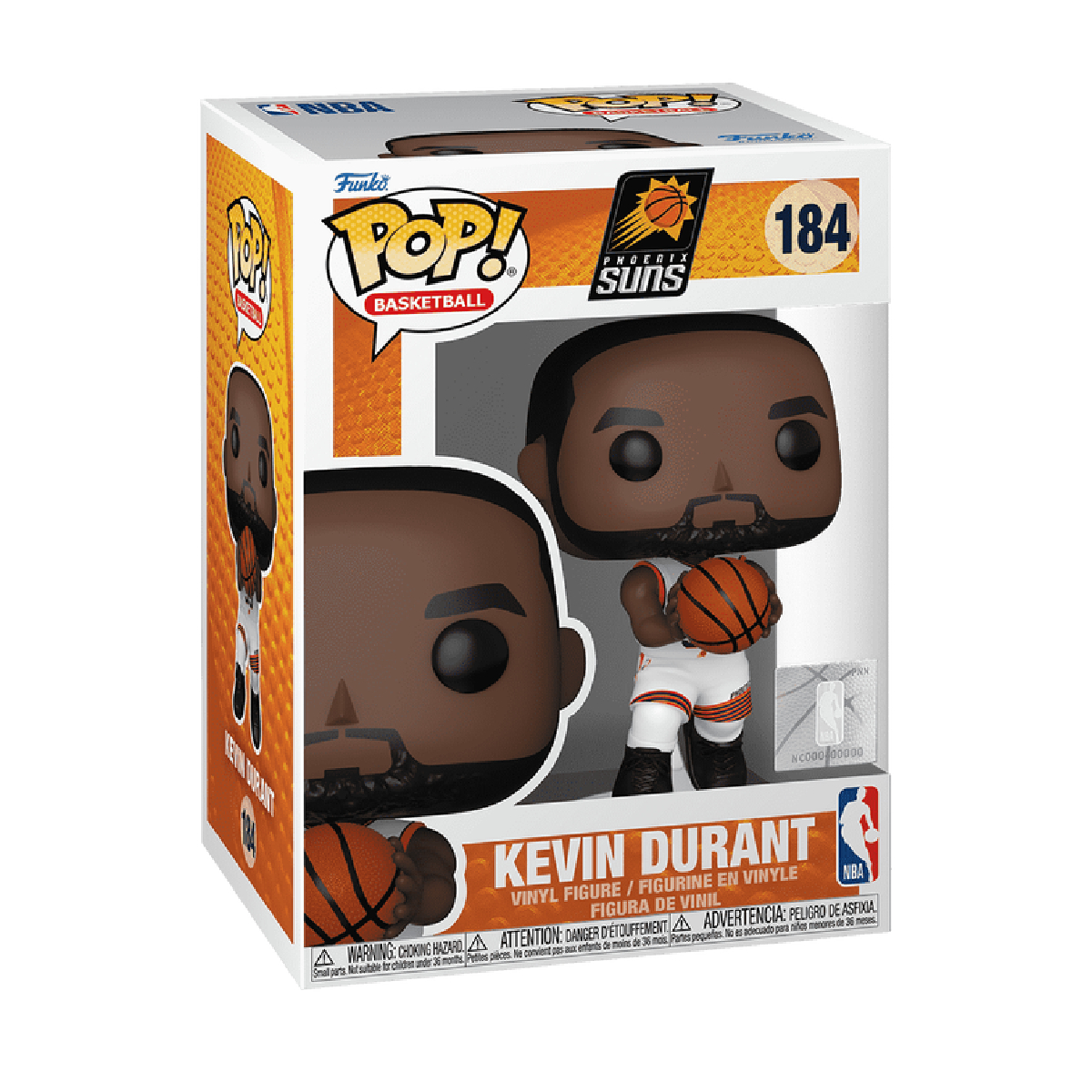 FUNKO 095195 Pop! Basketball NBA: Phoenix Suns - Kevin Durant #184, Figure | Funko| Image 1