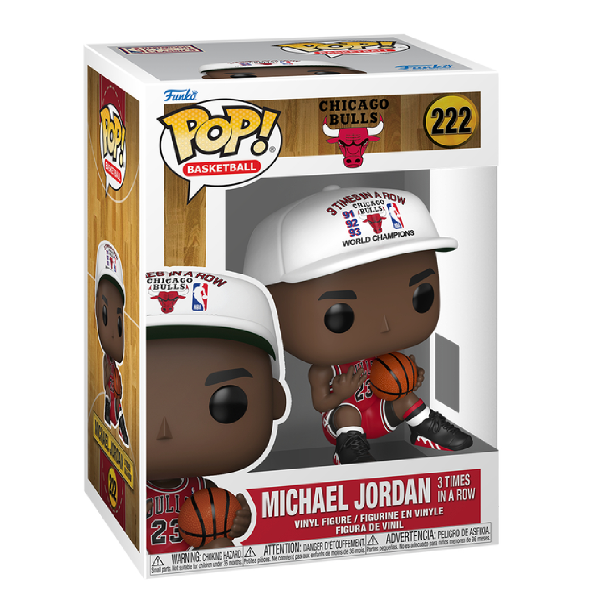 FUNKO 109608 Pop! Michael Jordan 3 Times in a Row, Figure | Funko| Image 1