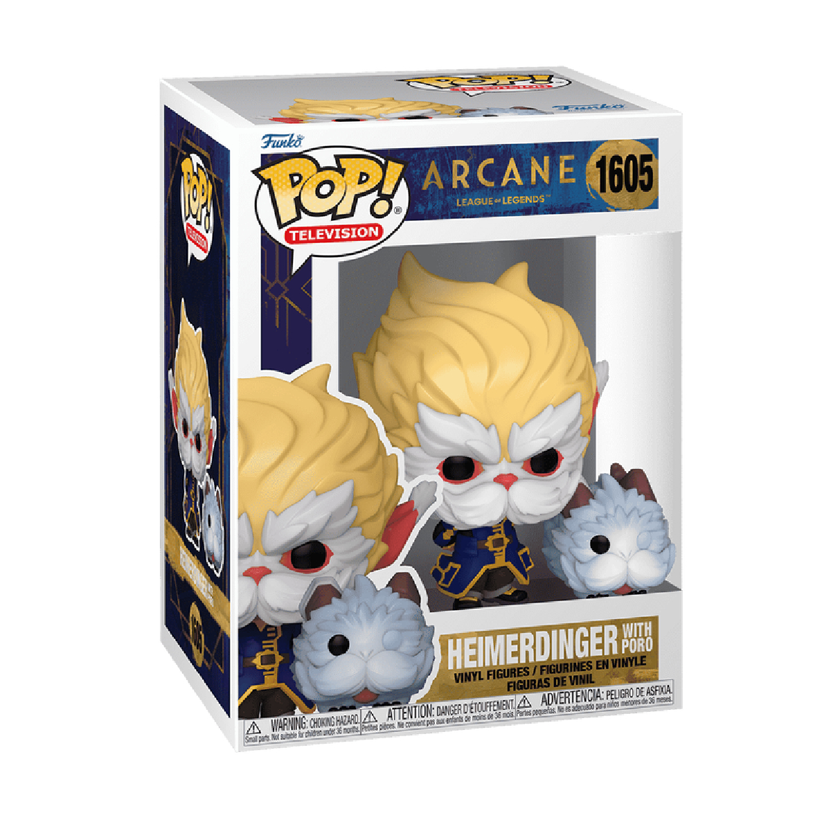 FUNKO 096192 Pop! Heimerdinger με τον Poro, Φιγούρα | Funko| Image 1