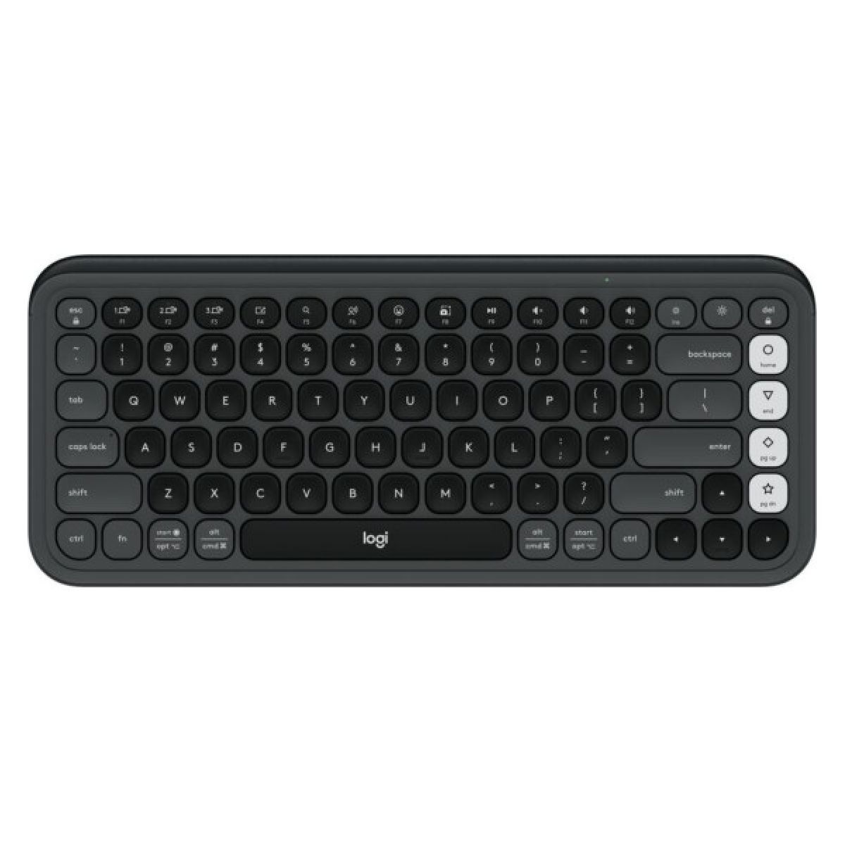 LOGITECH Pop Icon Πληκτρολόγιο, Γκρίζο / Άσπρο | Logitech| Image 1