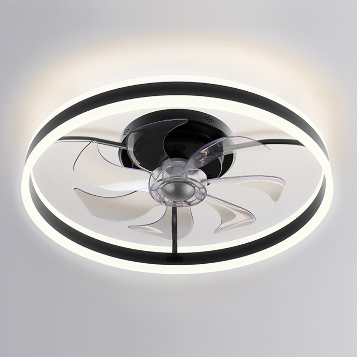 LIFE HALO 221-0349 Ανεμιστήρας Οροφής με LED Φωτισμό, Μαύρο | Life| Image 2