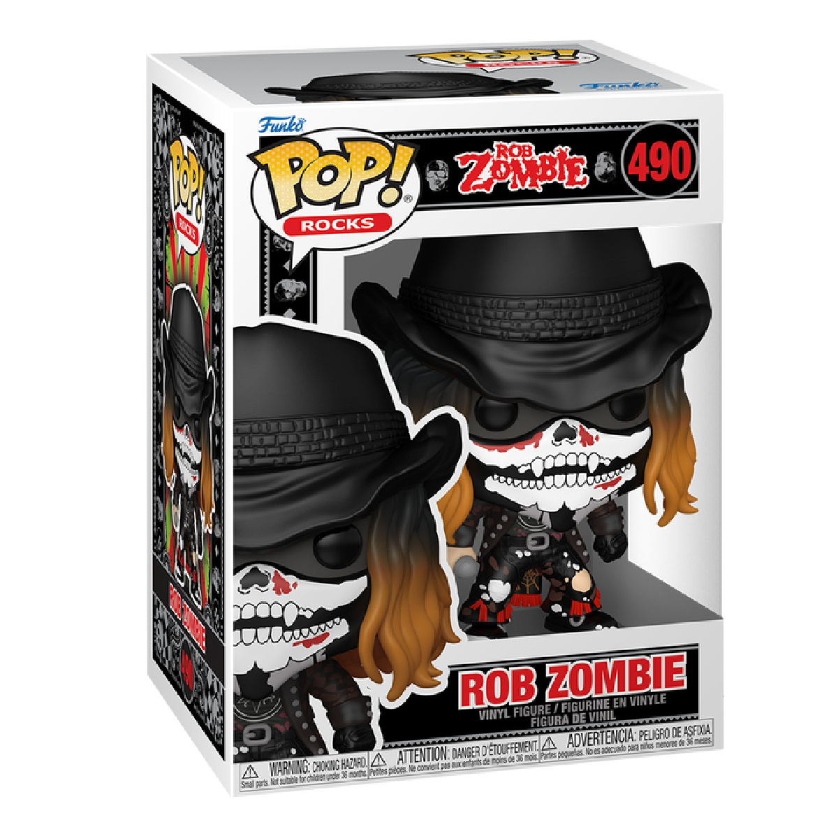 FUNKO 108581 Pop! Rob Zombie με Bandana, Φιγούρα | Funko| Image 1