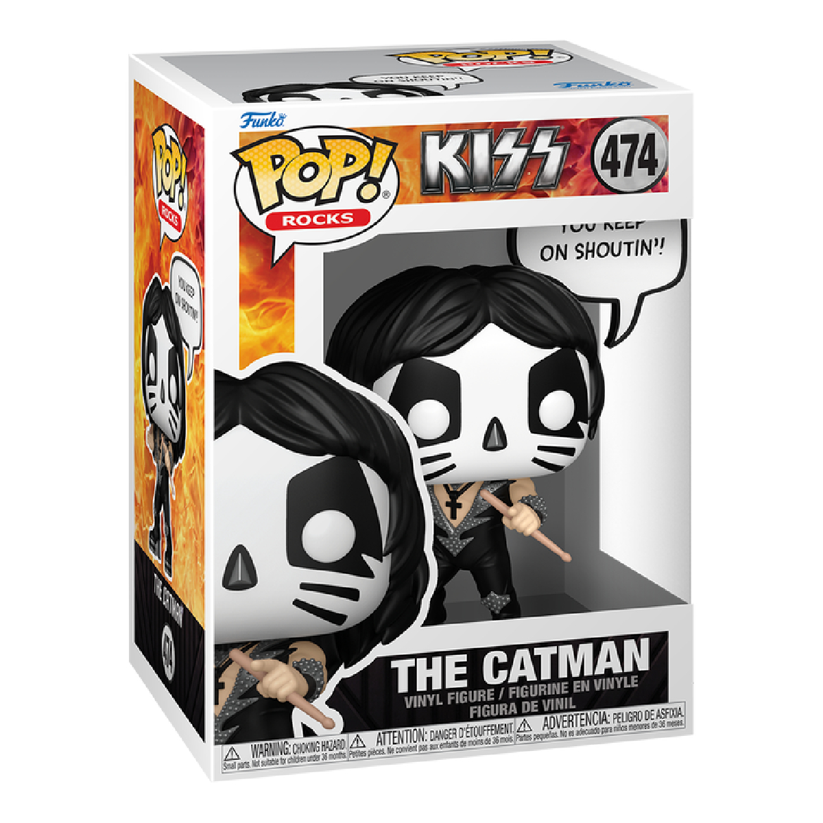 FUNKO 104350 Pop! The Catman (You Keep on Shoutin'), Φιγούρα | Funko| Image 1