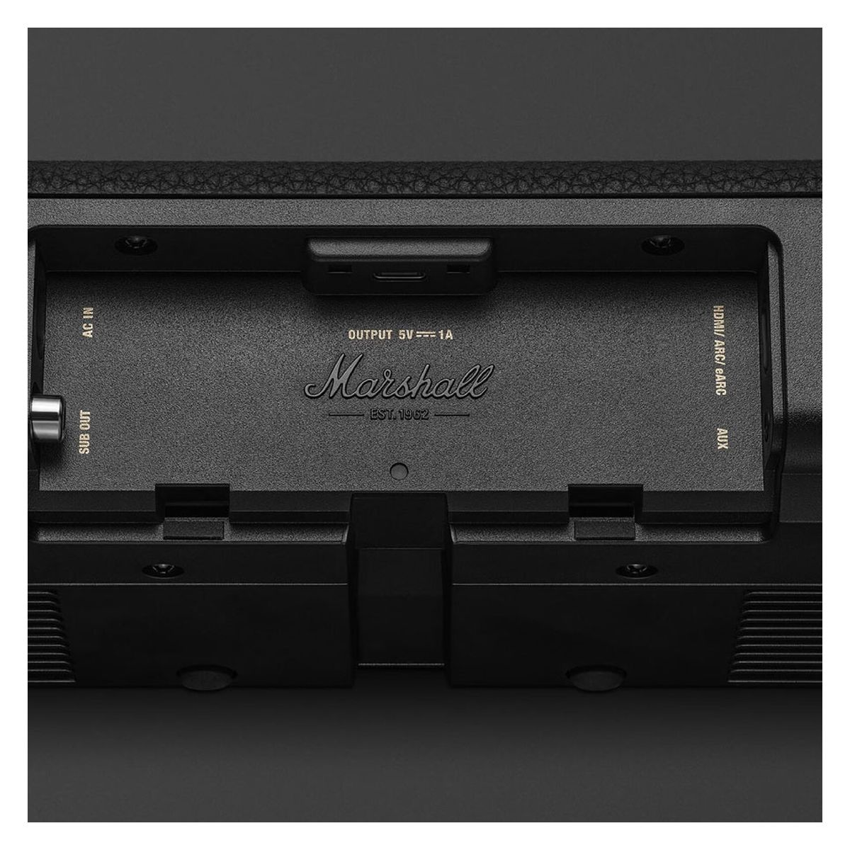 MARSHALL 1007985 Heston 60 Μπάρα Ηχείων 5.1 Κανάλια, Μαύρο  | Marshall| Image 4