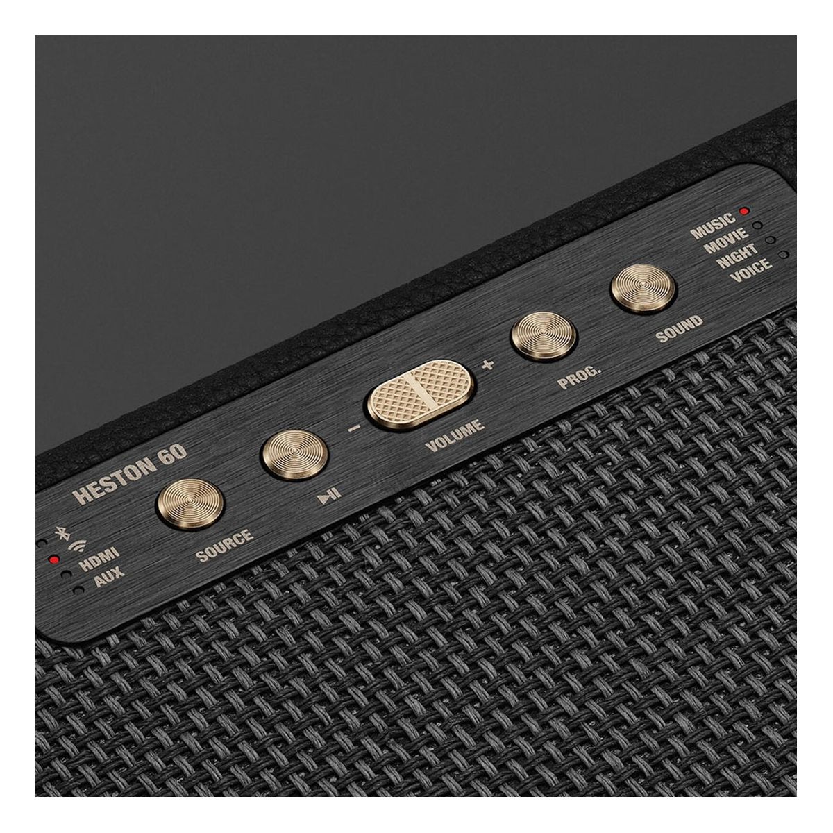 MARSHALL 1007985 Heston 60 Μπάρα Ηχείων 5.1 Κανάλια, Μαύρο  | Marshall| Image 2