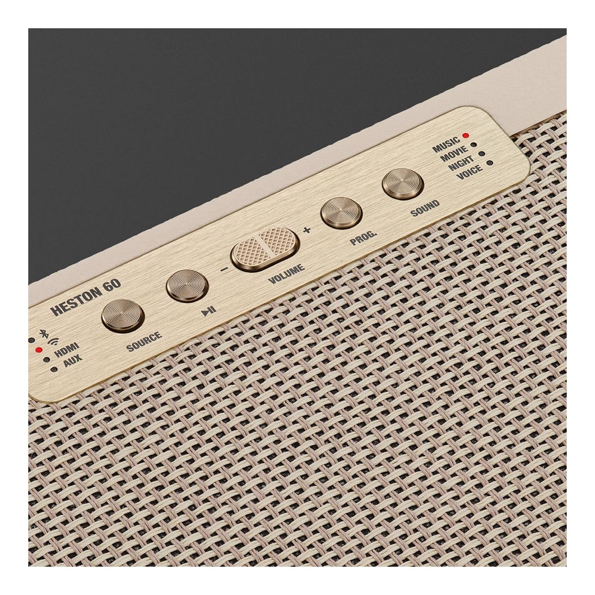 MARSHALL 1007988 Heston 60 Μπάρα Ηχείων 5.1 Κανάλια, Μπεζ | Marshall| Image 2