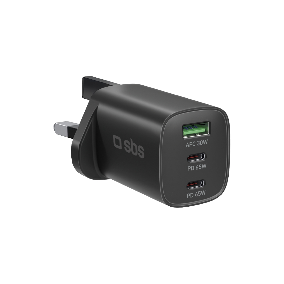 Image of suggested product: SBS TETRUSB2CPD65WUK Τριπλός Φορτιστής USB-C & USB-A, 65 Watt