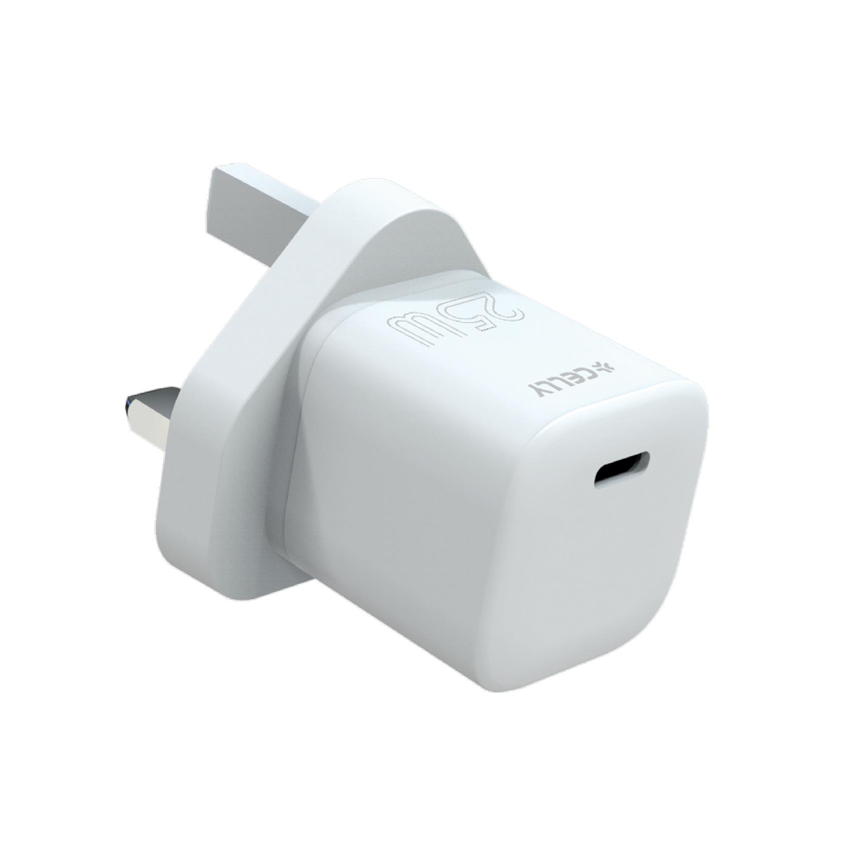 Image of suggested product: CELLY UCTC1USBC25WUK Φορτιστής USB-C, 25 Watt