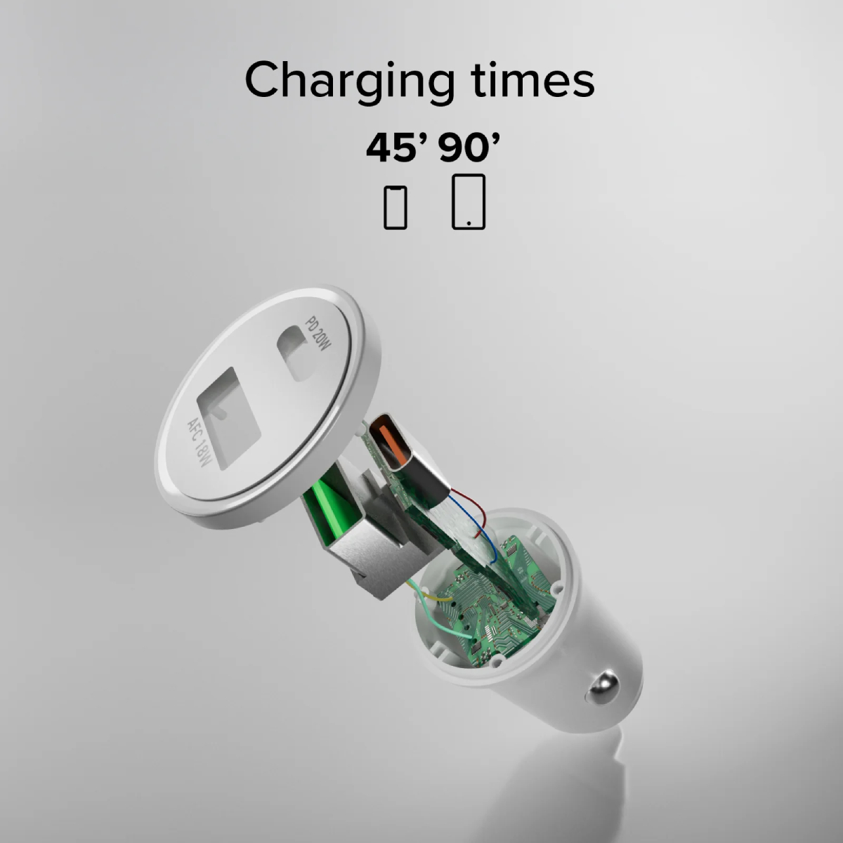 SBS TECRPD20W Διπλός Φορτιστής Αυτοκινήτου USB, 20 Watt | Sbs| Image 4