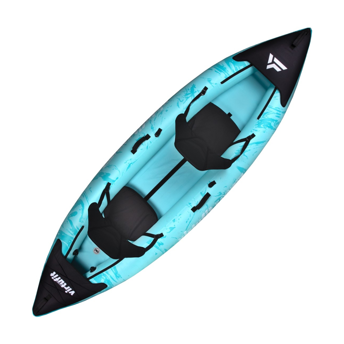 VIRTUFIT VFW06139 Φουσκωτό Kayak 335cm 2–3 Ατόμων, Τιρκουάζ  | Virtufit| Image 2