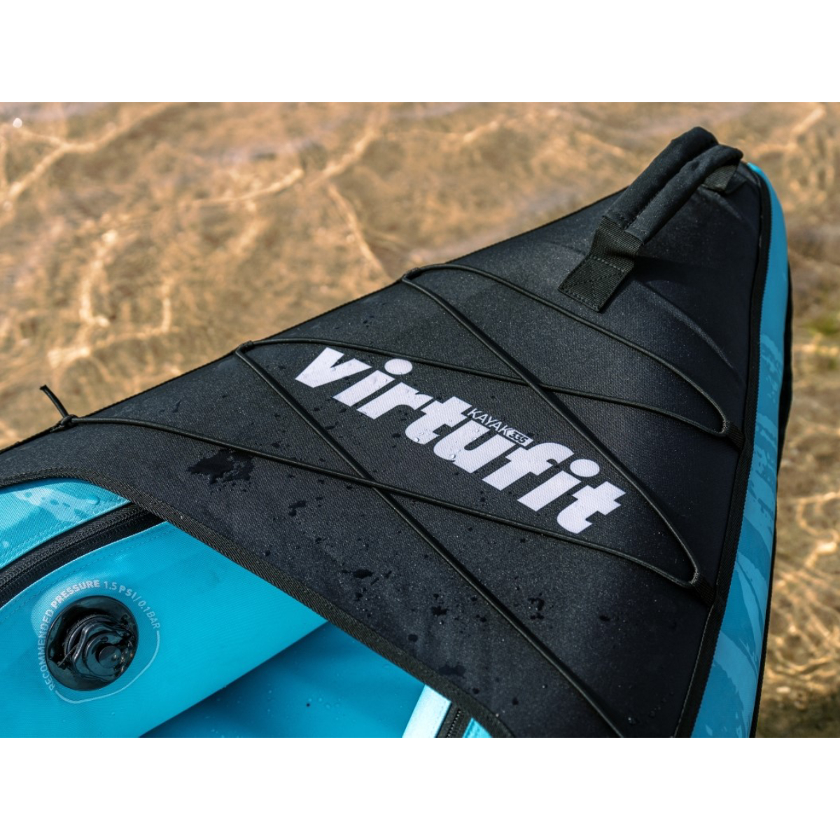 VIRTUFIT VFW06139 Φουσκωτό Kayak 335cm 2–3 Ατόμων, Τιρκουάζ  | Virtufit| Image 13