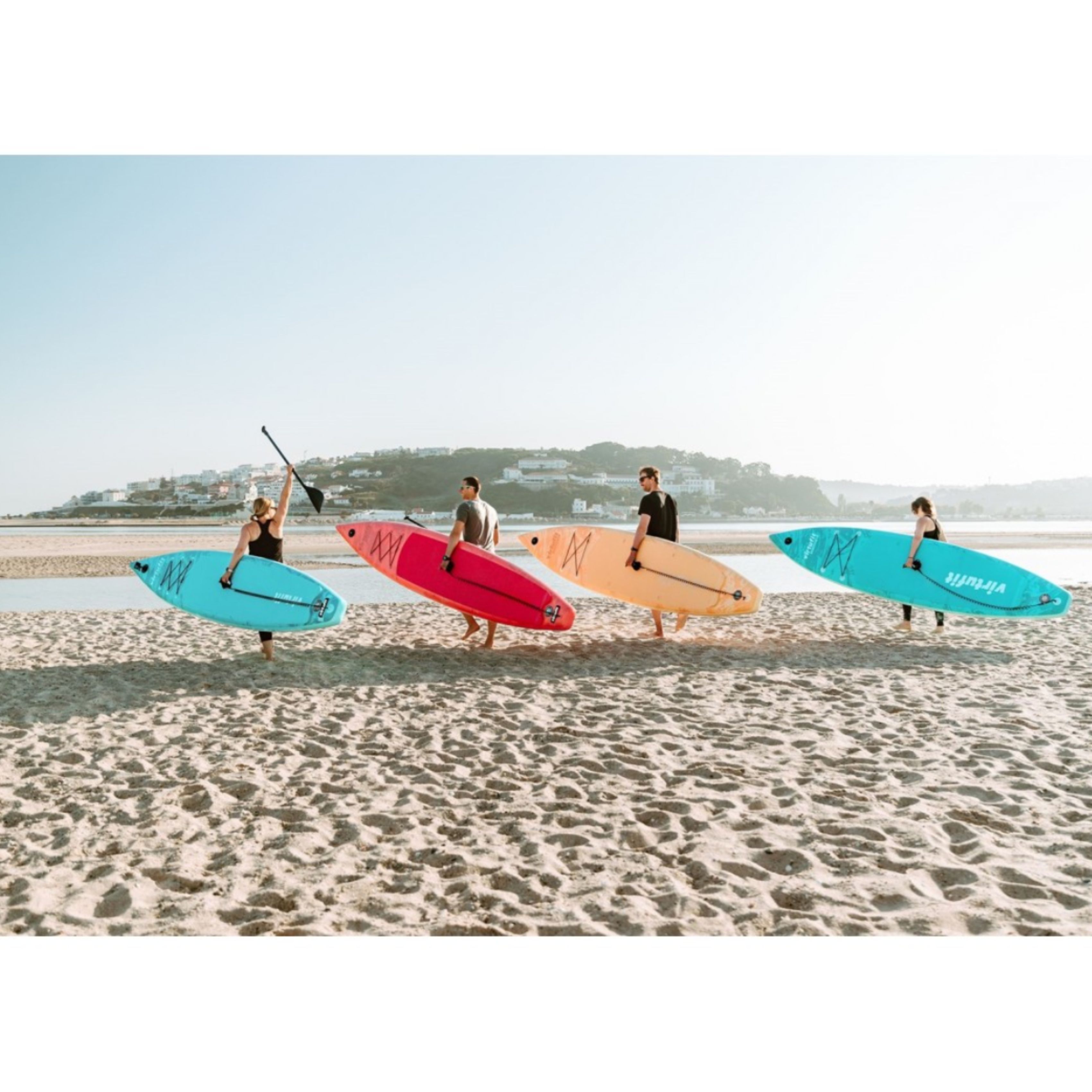 VIRTUFIT VFW06085 Racer Φουσκωτή Σανίδα SUP Αγώνων & Ταχύτητας, Κόκκινο | Virtufit| Image 8