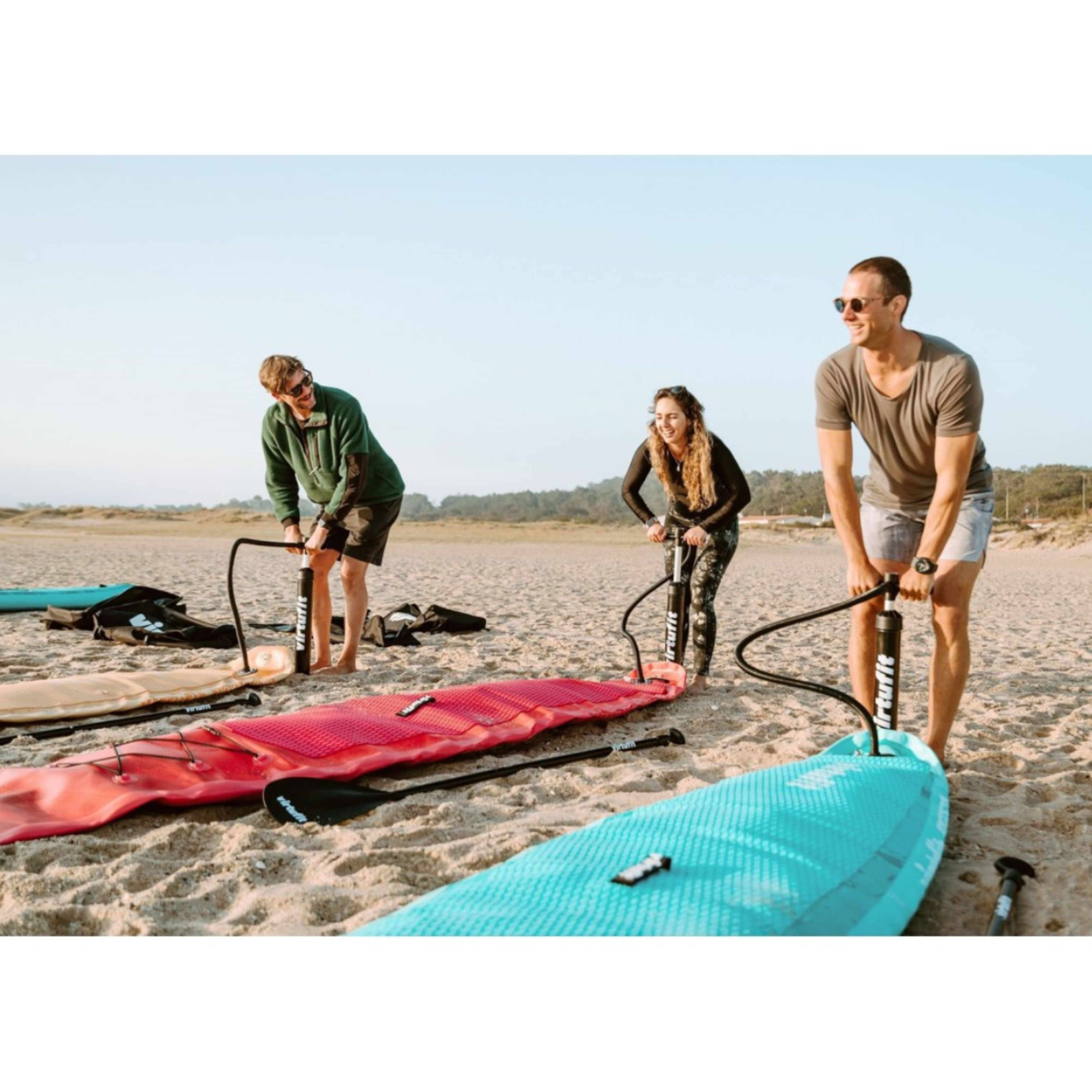 VIRTUFIT VFW06085 Racer Φουσκωτή Σανίδα SUP Αγώνων & Ταχύτητας, Κόκκινο | Virtufit| Image 7