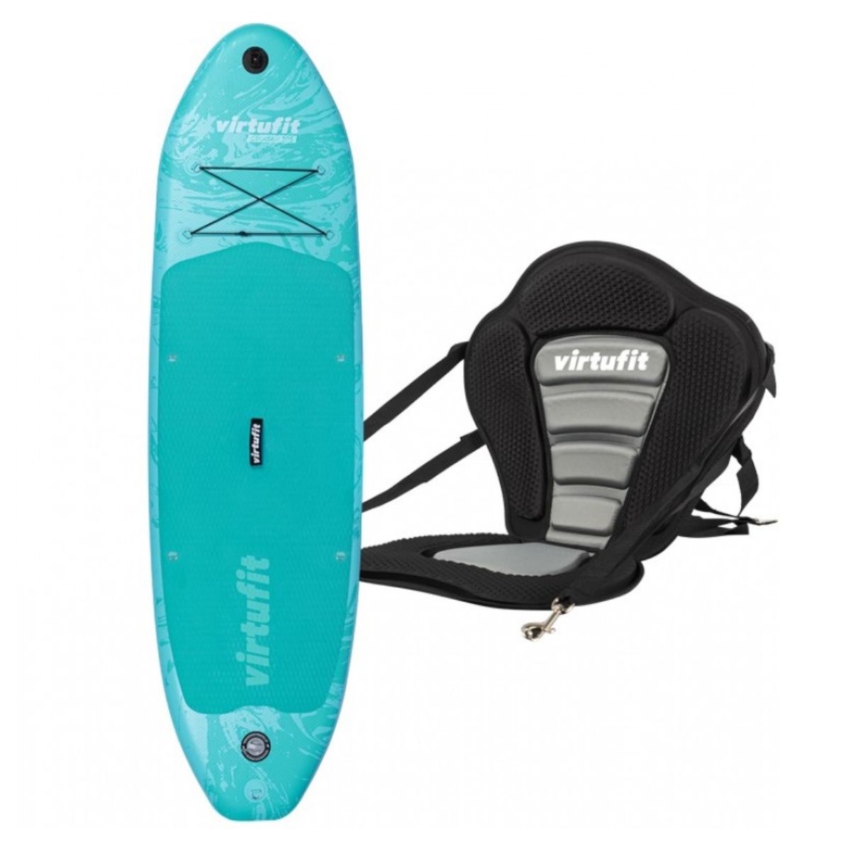 VIRTUFIT VFW06053 Φουσκωτή Σανίδα SUP Cruiser  με Κάθισμα Kayak 305cm, Τιρκουάζ | Virtufit| Image 2