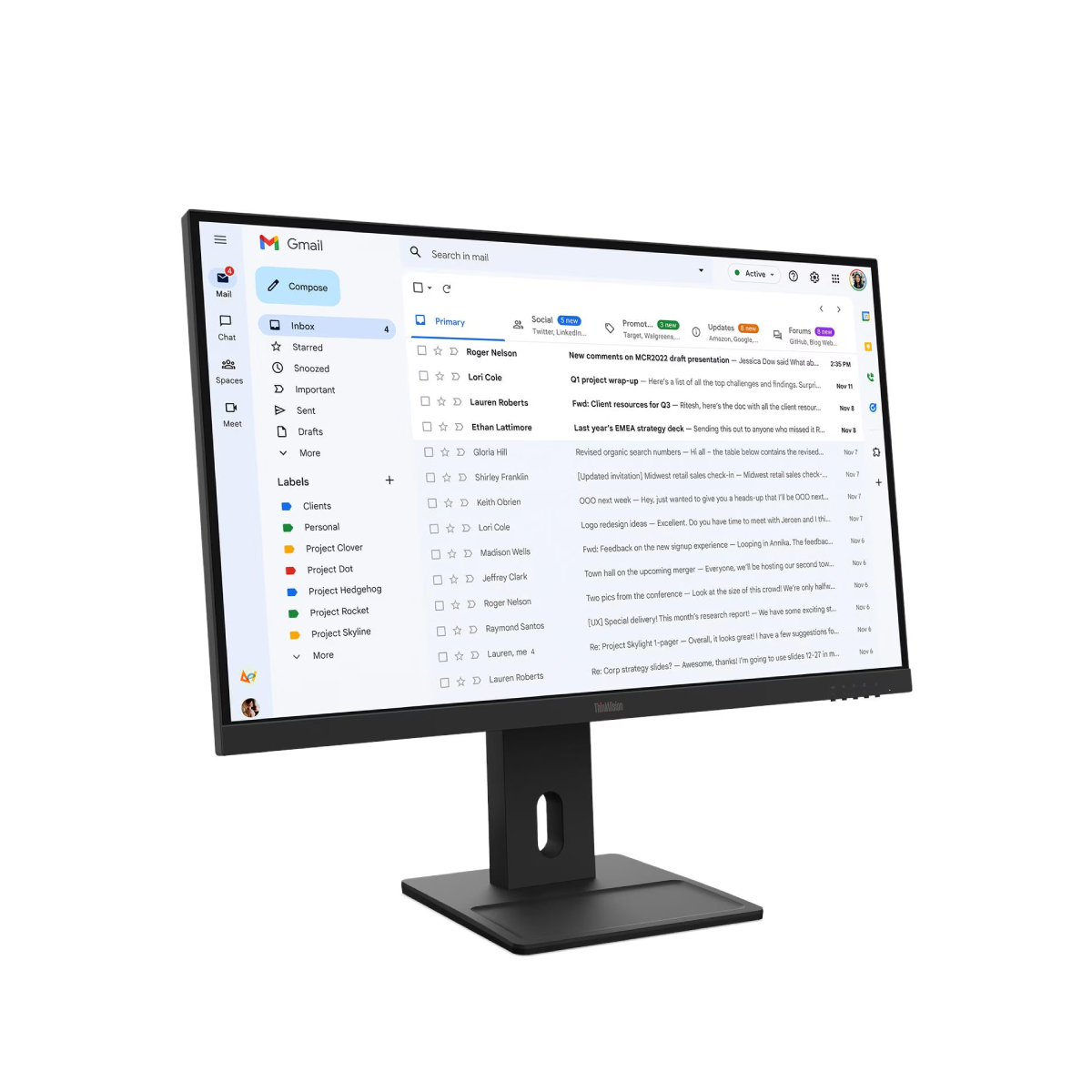 Image of suggested product: LENOVO 64BCMAT4UK ThinkVision E27-4e Οθόνη Ηλεκτρονικού Υπολογιστή, 27"