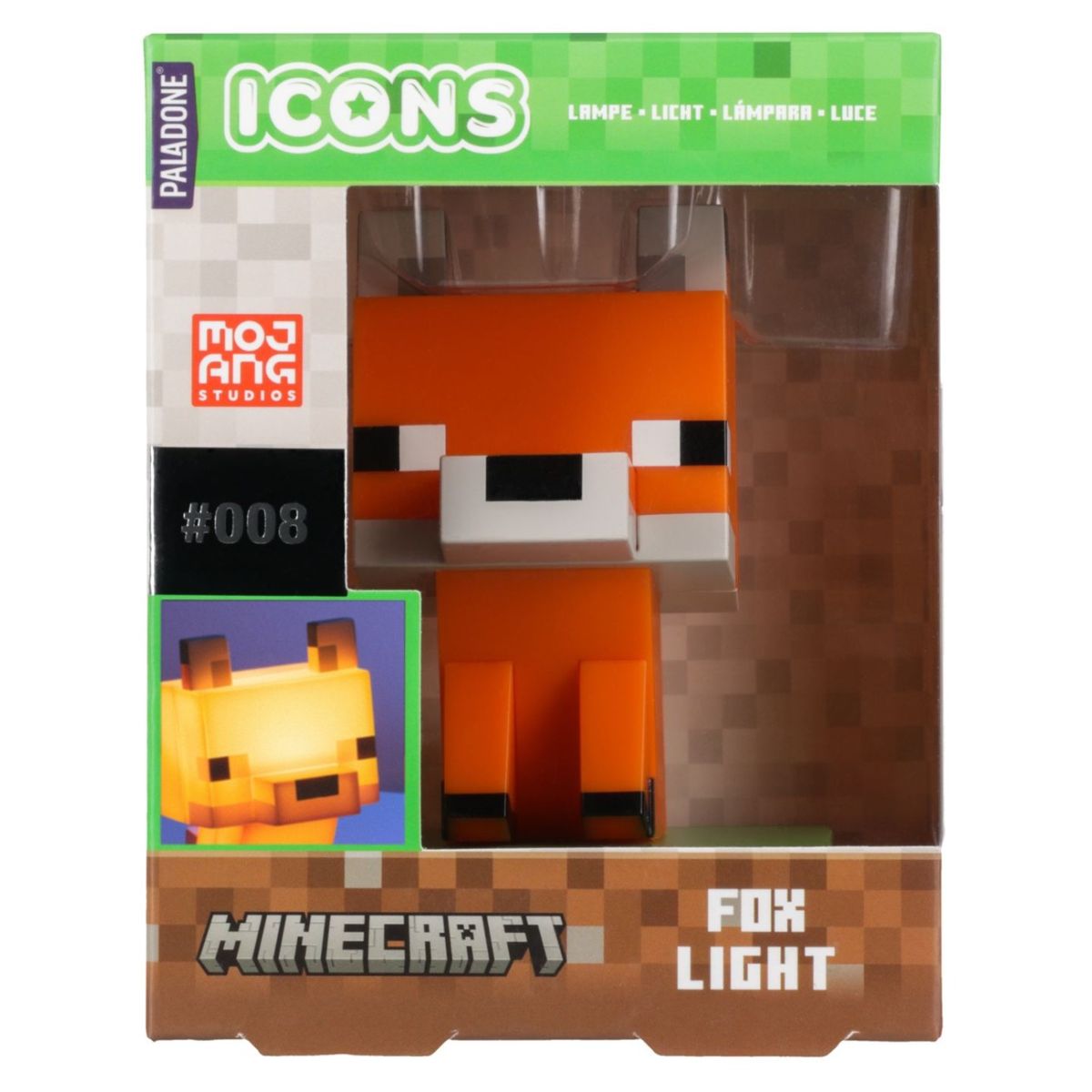 PALADONE 096271 Minecraft Fox Φωτιστικό | Paladone| Image 5