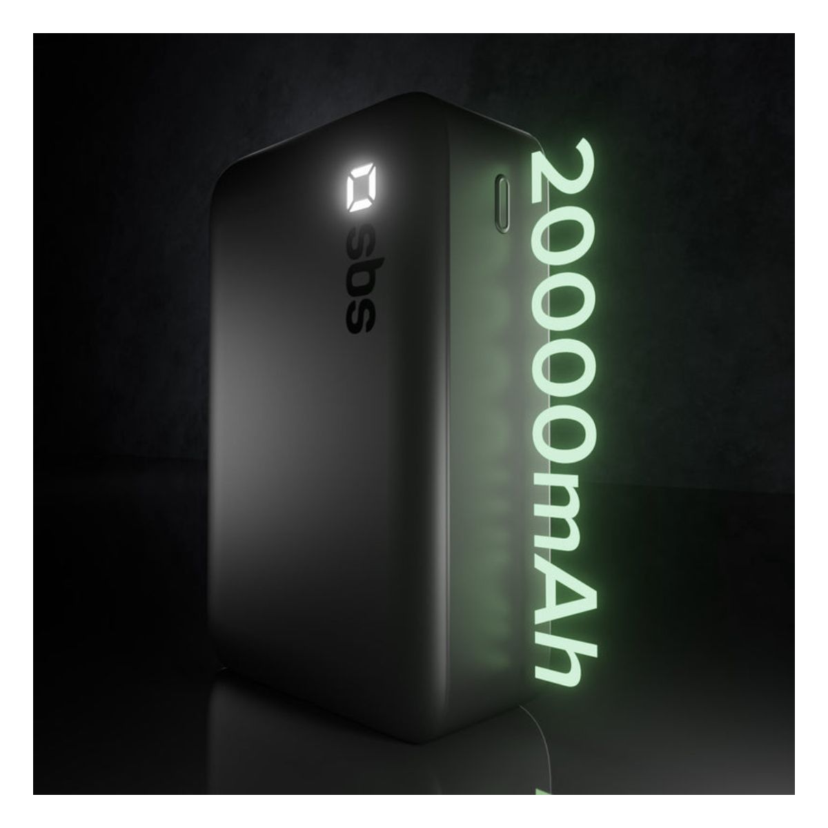 SBS TEBBCT20000PDLDK Φορητή Μπαταρία 20.000mAh, Μαύρο  | Sbs| Image 3