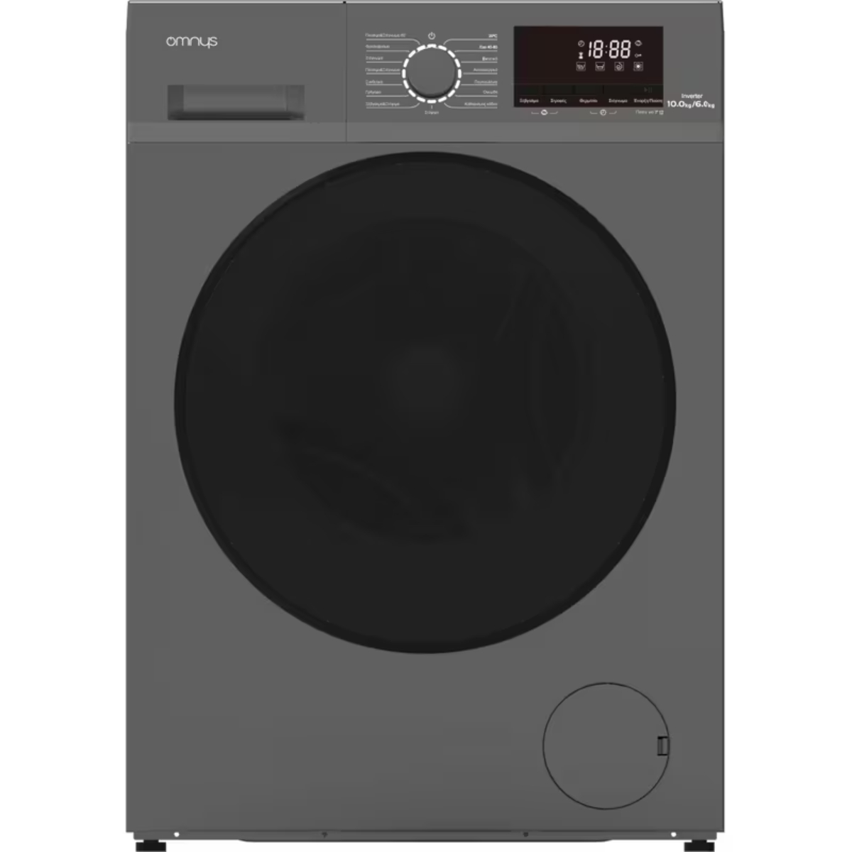 Image of suggested product: OMNYS WD-10W6DGR Πλυντήριο & Στεγνωτήριο 10/6kg, Γκρίζο