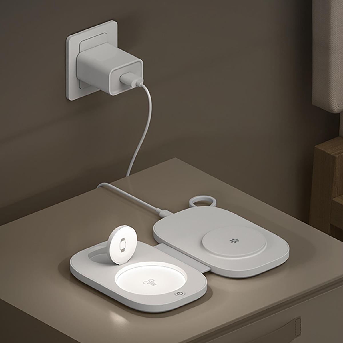 CELLY MAGPOCKET3IN1WH 3 σε 1 Ασύρματος Φορτιστής, Άσπρο | Celly| Image 6