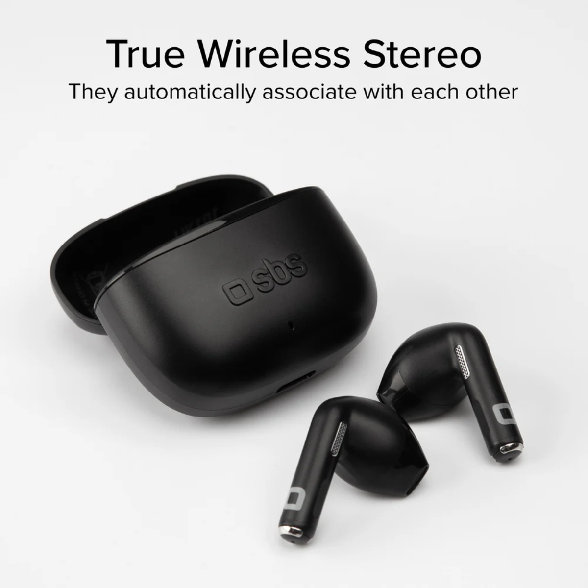SBS TEEARTWSGOPODSK GoPods True Wireless Ακουστικά, Μαύρο | Sbs| Image 2