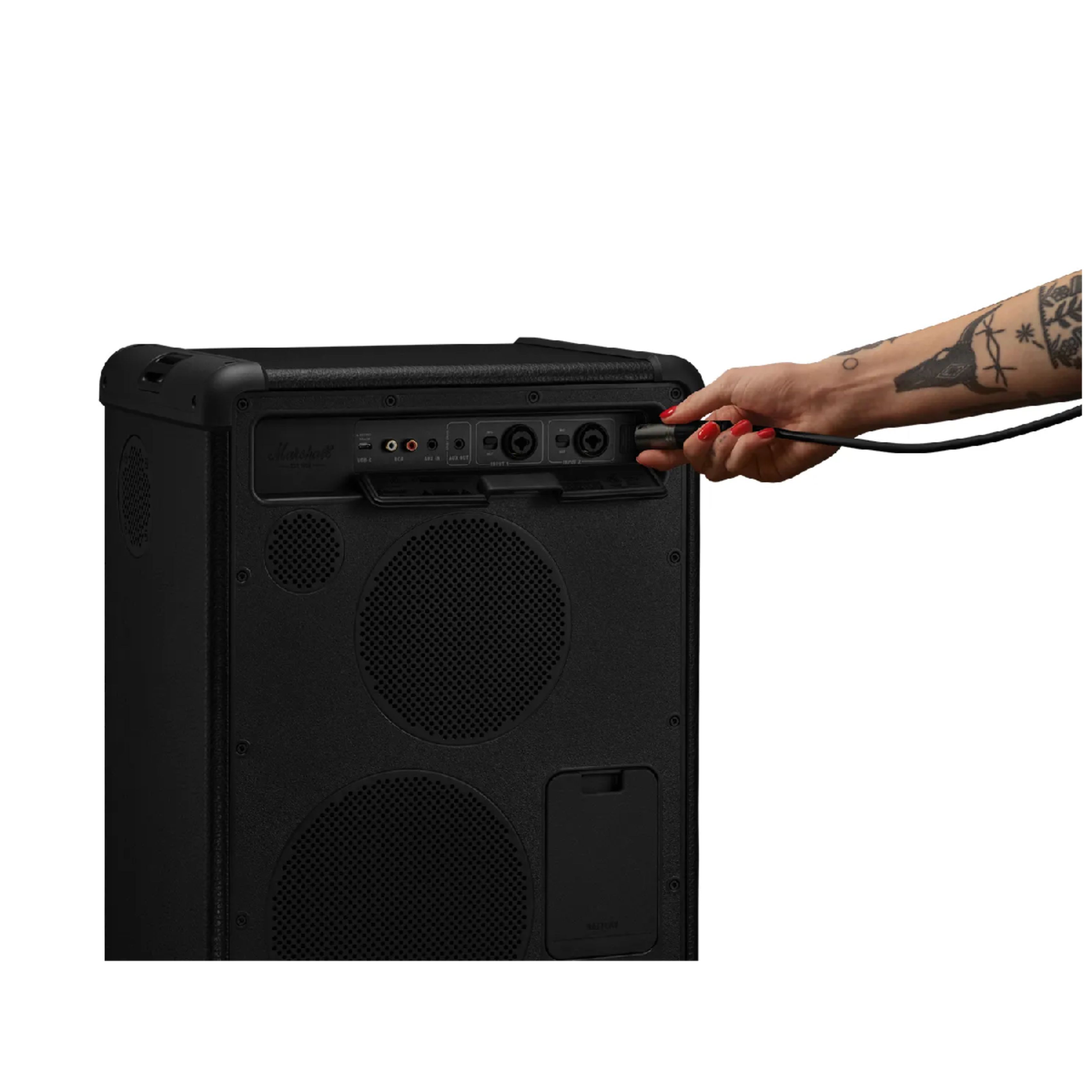 MARSHALL 1008199 Brombley 450 Bluetooth Φορητό Ηχείο με Karaoke, Μαύρο | Marshall| Image 3