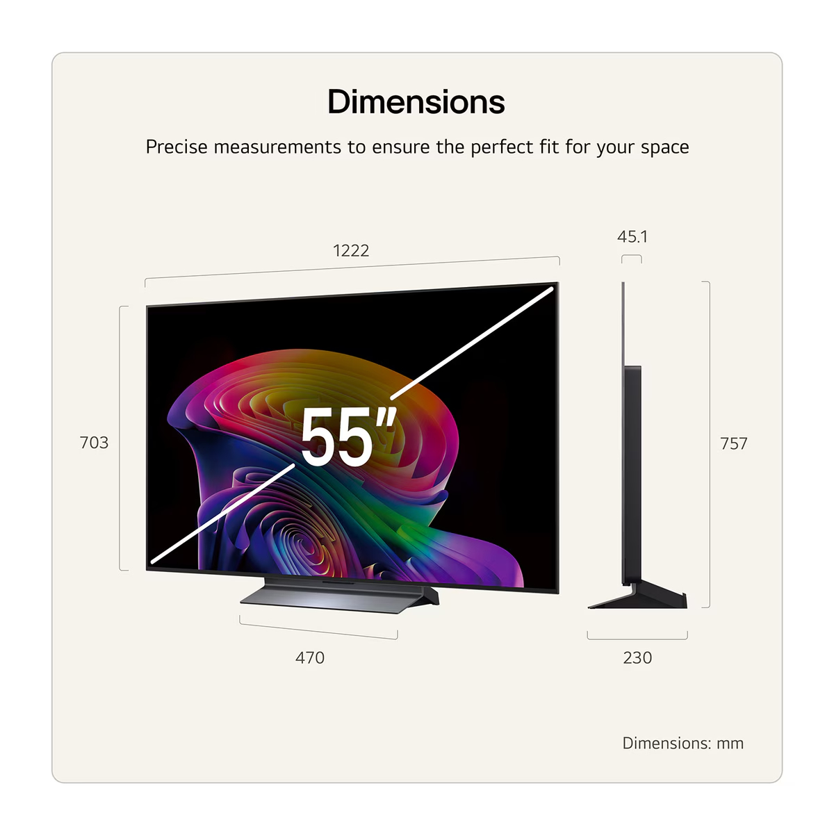 LG OLED55G66LS OLED Evo AI G6 4K Smart TV, 55" | Lg| Image 2
