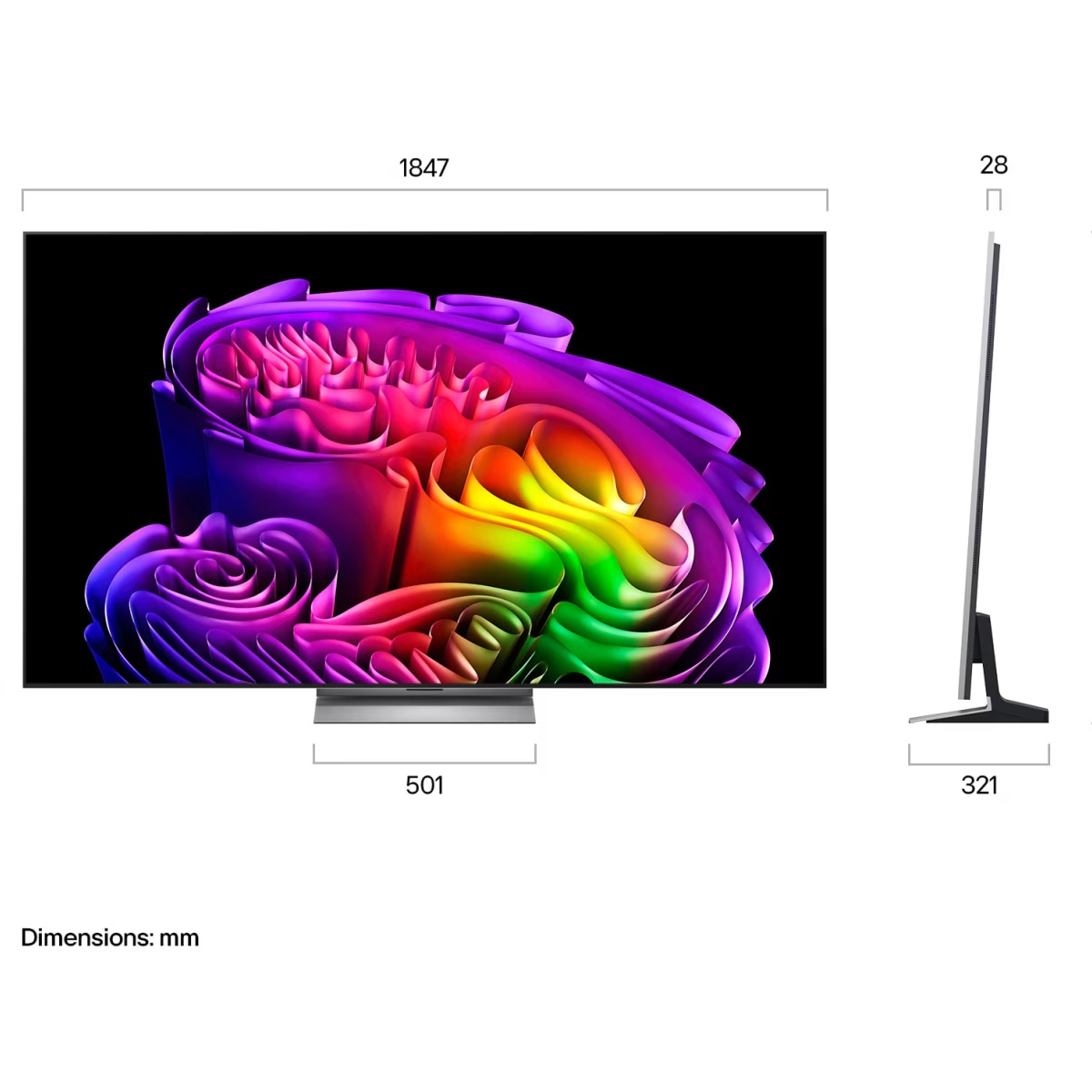 LG OLED83G64LW OLED Evo AI G6 4K Smart TV, 83" | Lg| Image 2
