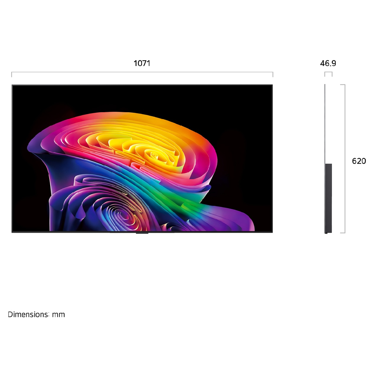 LG OLED48C64LA OLED evo AI C6 4K Τηλεόραση, 48" | Lg| Image 2