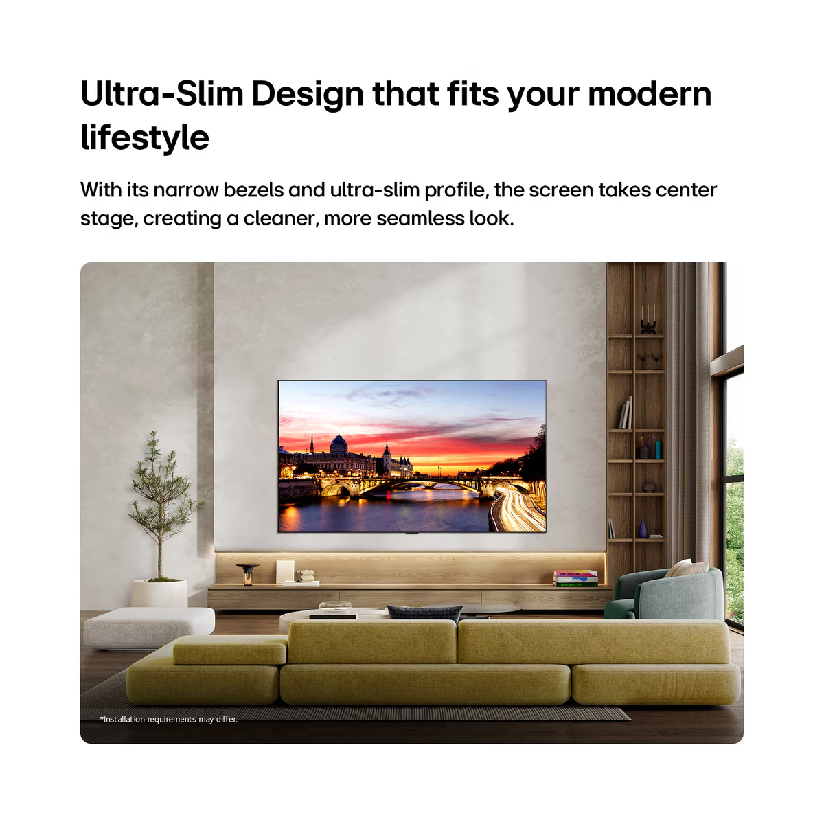 LG OLED83C64LA OLED Evo AI C6 4K Smart TV, 83" | Lg| Image 2
