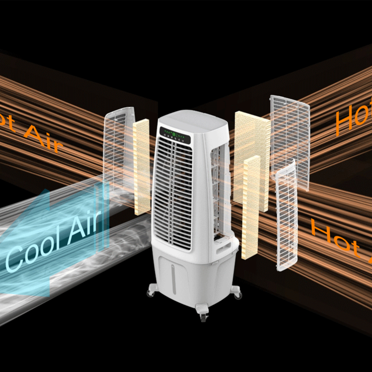 CRYSTAL AIR DF-AF8188C Air Cooler | Crystal-air| Image 4