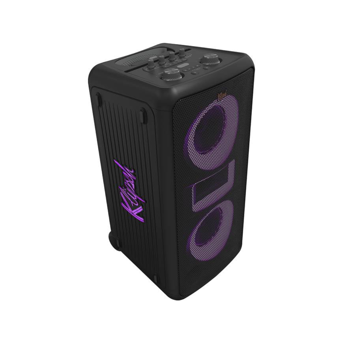 KLIPSCH Miami Music City Party Speaker - Portable Bluetooth Karaoke Speaker, Black | Klipsch| Image 3