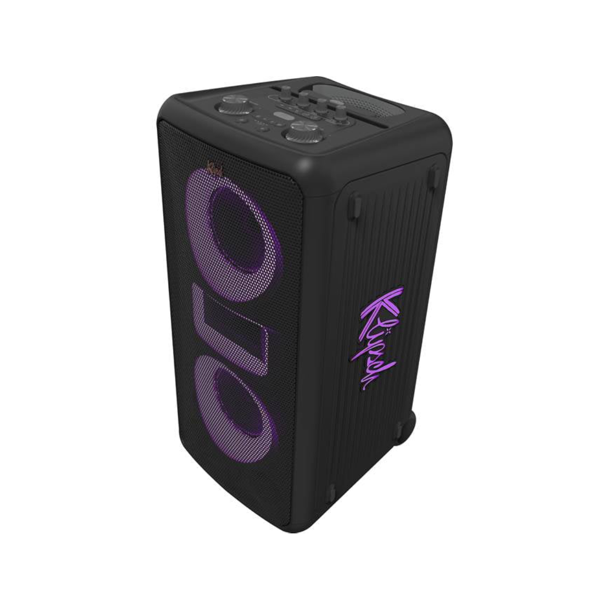 KLIPSCH Miami Music City Party Speaker - Portable Bluetooth Karaoke Speaker, Black | Klipsch| Image 2
