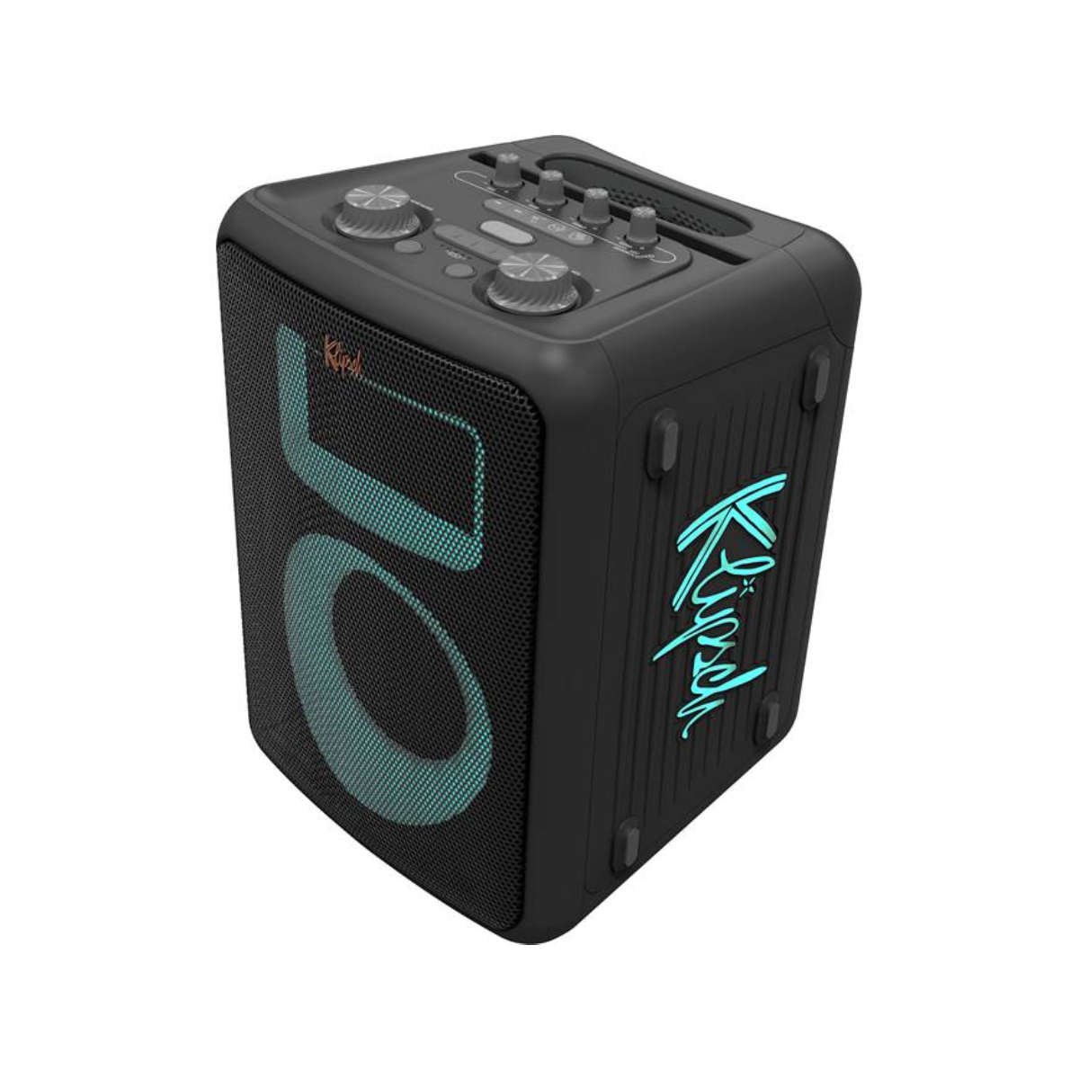 KLIPSCH Vegas Music City Party Speaker – Portable Bluetooth Karaoke Speaker, Black | Klipsch| Image 2