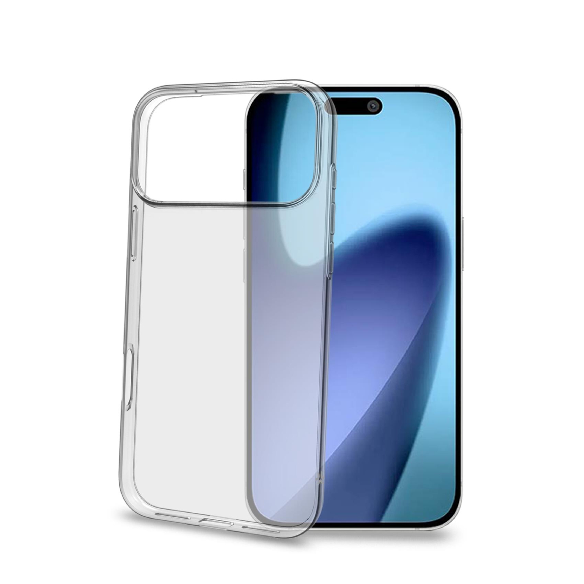 CELLY GELSKIN1152 TPU Back Case for Apple iPhone 17 Pro Max, Transparent | Celly| Image 3