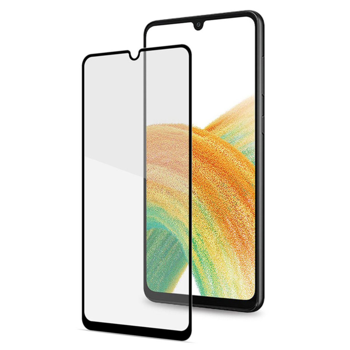 CELLY FULLGLASS1131BK Screen Protector Tempered Glass for Samsung Galaxy A26 5G Smartphone, Black | Celly| Image 1