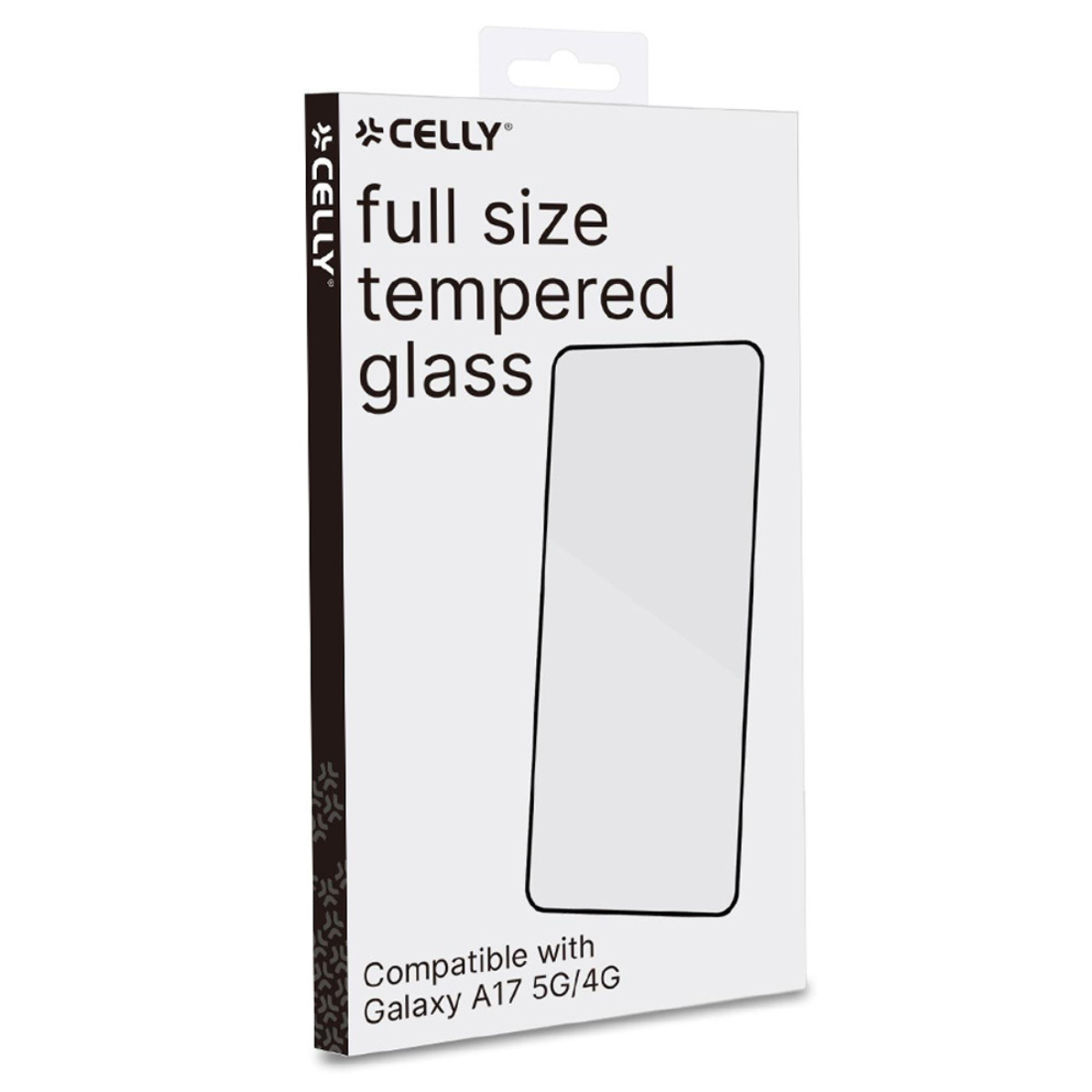 CELLY FULLGLASS1147BK Screen Protector Tempered Glass for Samsung Galaxy A17 4/5G Smartphone, Black | Celly| Image 2