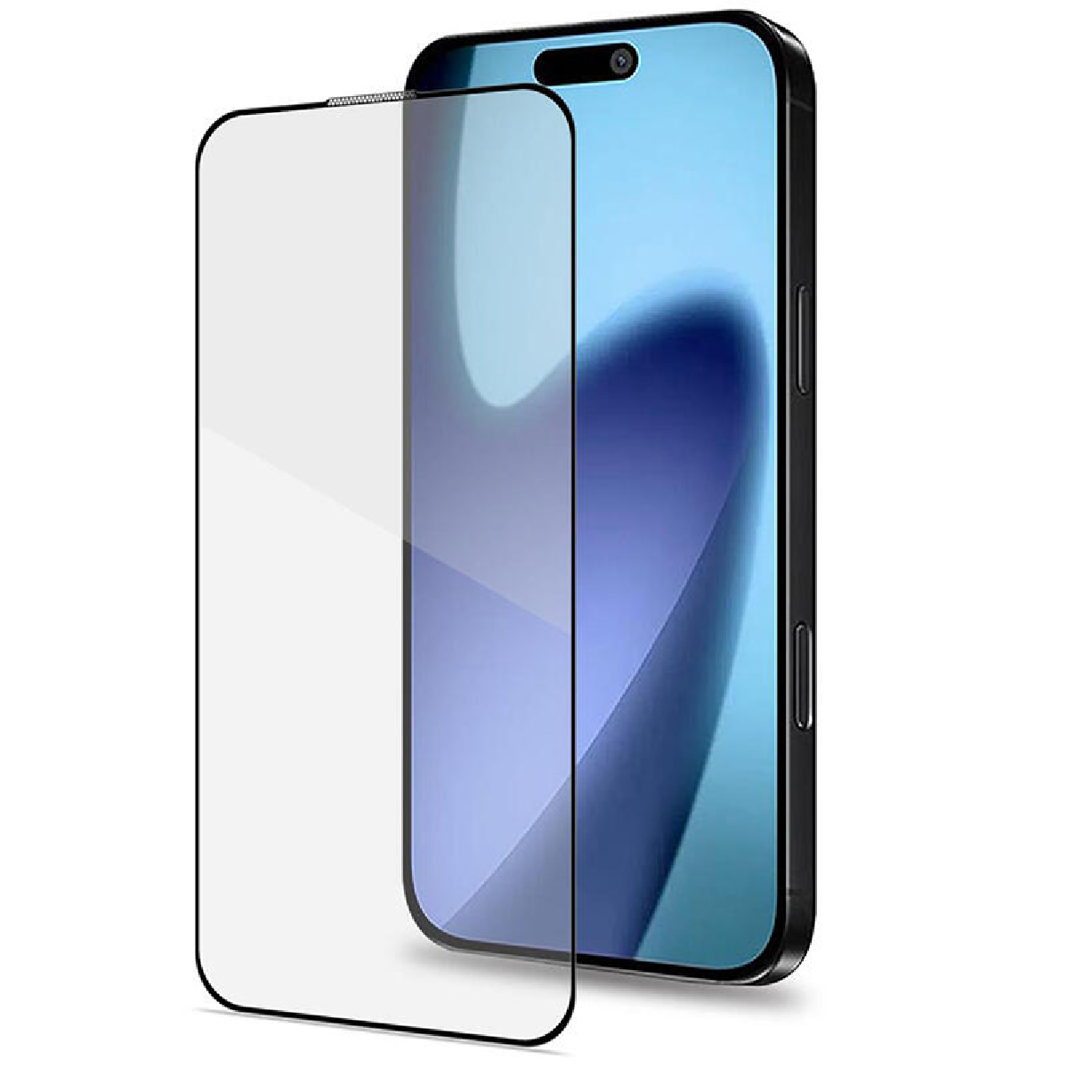 CELLY FULLGLASS1151BK Screen Protector Tempered Glass for iPhone 17 Pro Smartphone, Black | Celly| Image 1