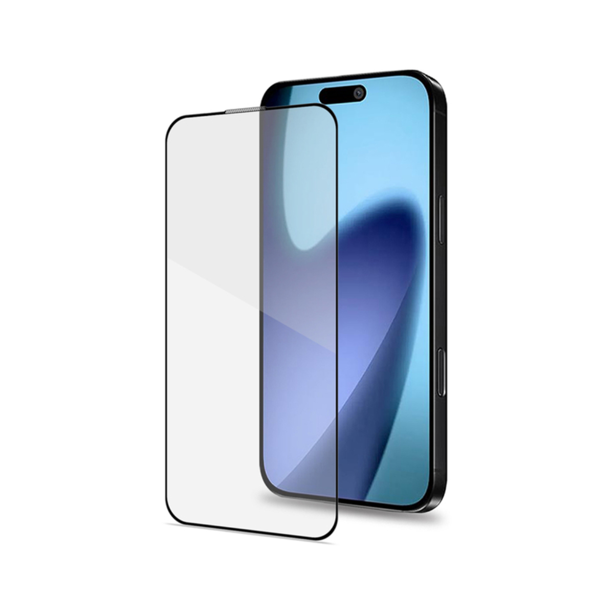 CELLY FULLGLASS1153BK Screen Protector Tempered Glass for iPhone 17 Air Smartphone, Black | Celly| Image 1