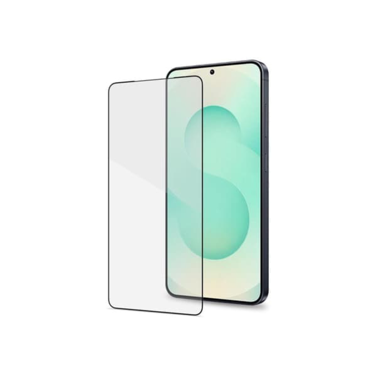 CELLY FULLGLASS1164BK Screen Protector Tempered Glass for Samsung Galaxy S26 Plus (S947) Smartphone, Black | Celly| Image 1