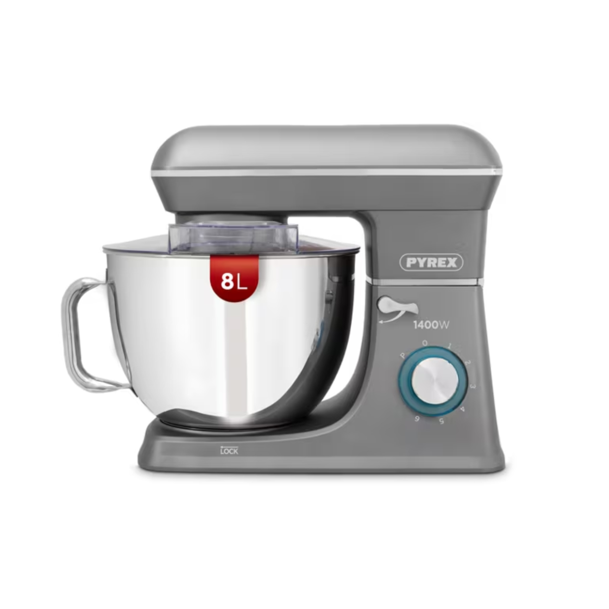 PYREX 333323 SB-1510 Food Processor, 8Lt, Silver / Grey | Pyrex| Image 4