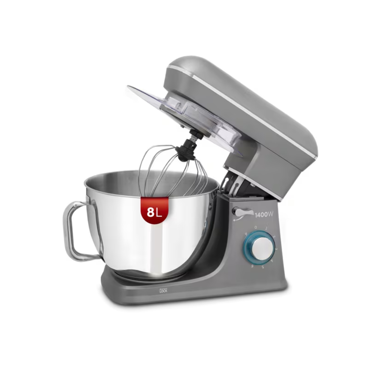 PYREX 333323 SB-1510 Food Processor, 8Lt, Silver / Grey | Pyrex| Image 3