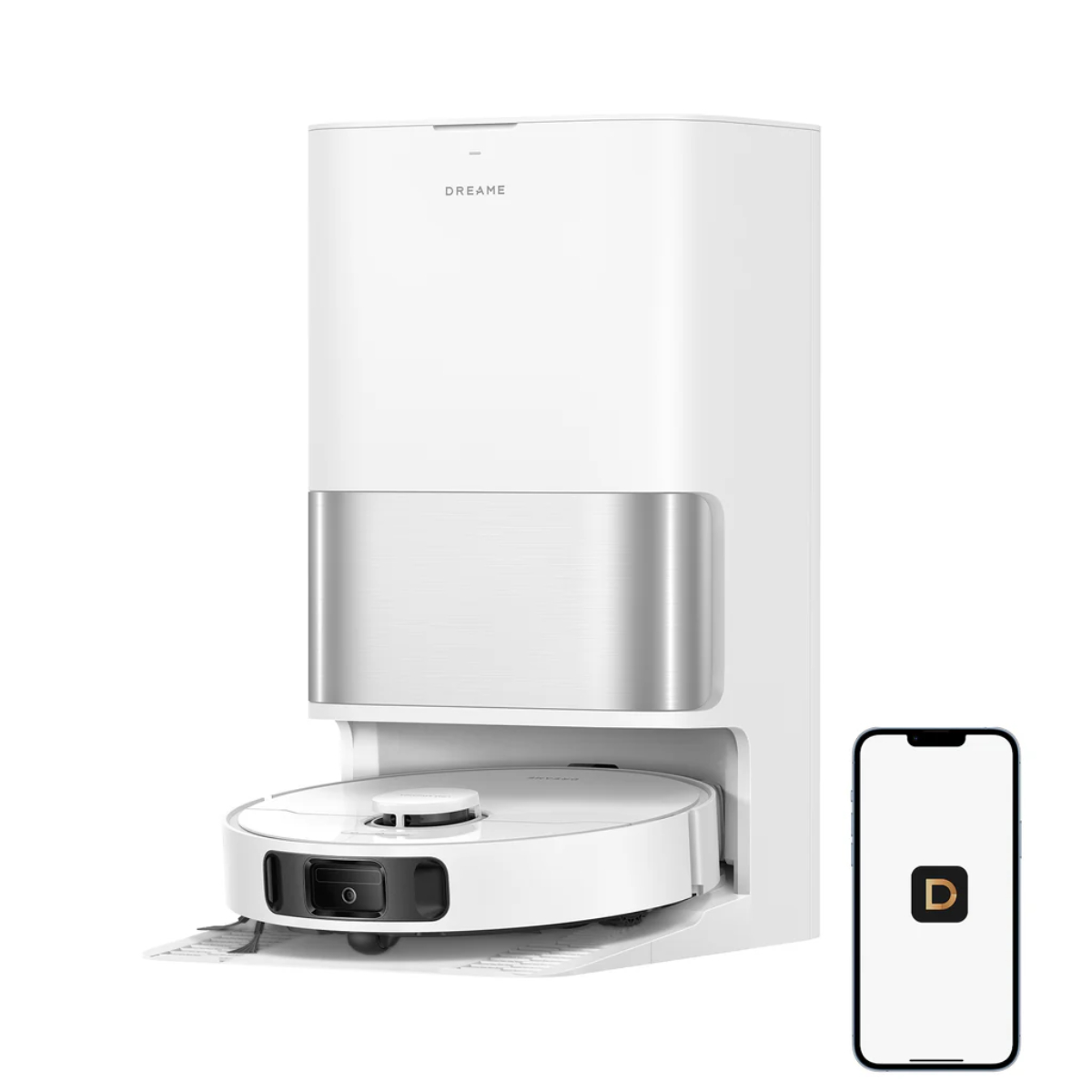 DREAME RTD31TE D30 Ultra Robot Vacuum Cleaner-Mop, White | Dreame| Image 1