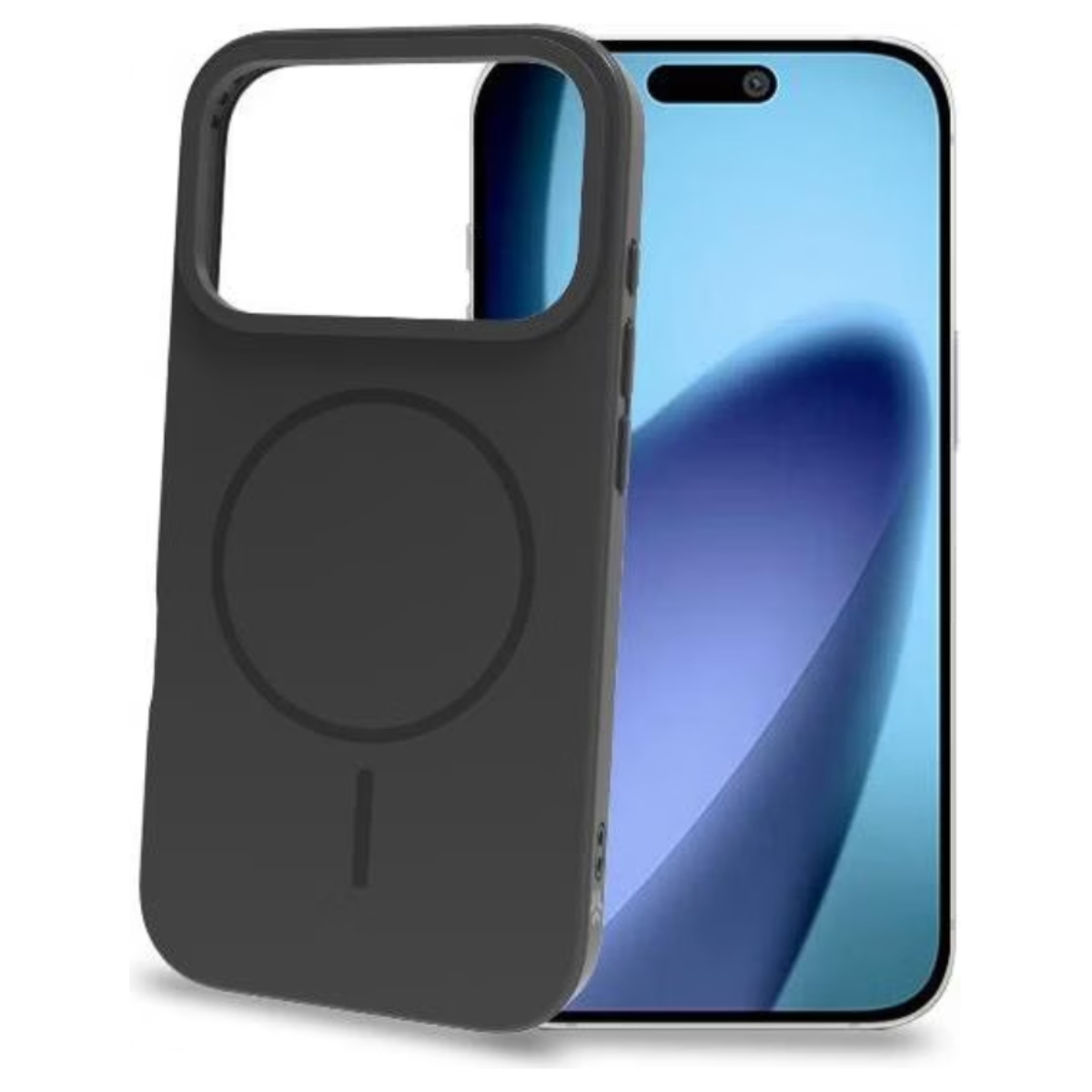 CELLY MAGSLIM1151BK Back Cover for Apple iPhone 17 Pro, Black | Celly| Image 1