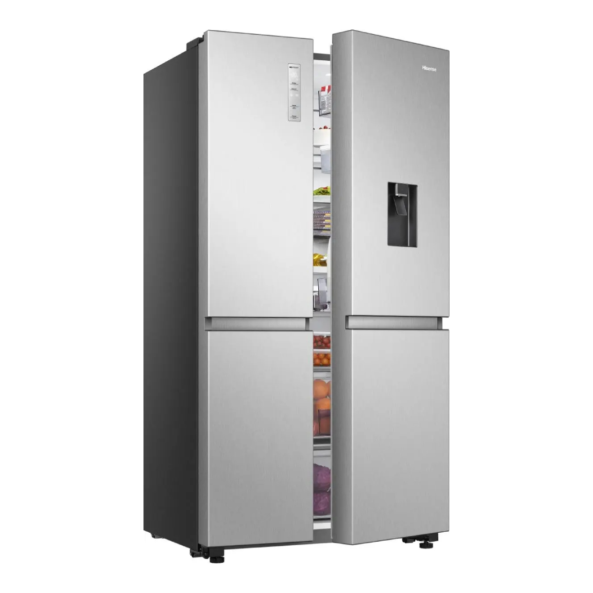 HISENSE RS840N4WCE Refrigerator Side-by-Side 649Lt with Water Tank, Inox | Hisense| Image 4