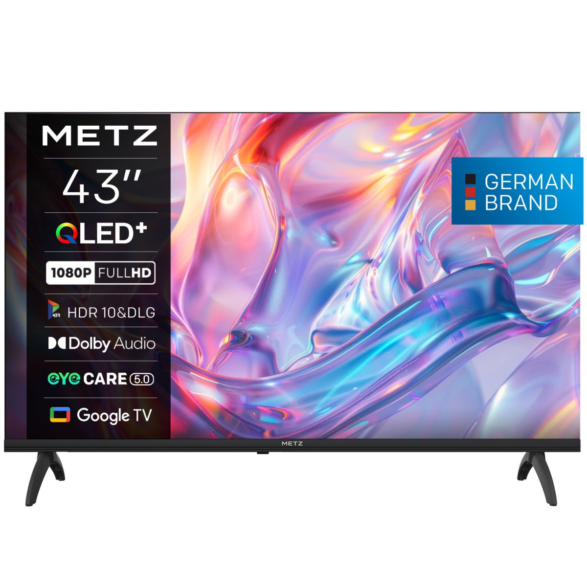 METZ 43MQH7000Z FHD QLED Google TV, 43" | Metz| Image 1