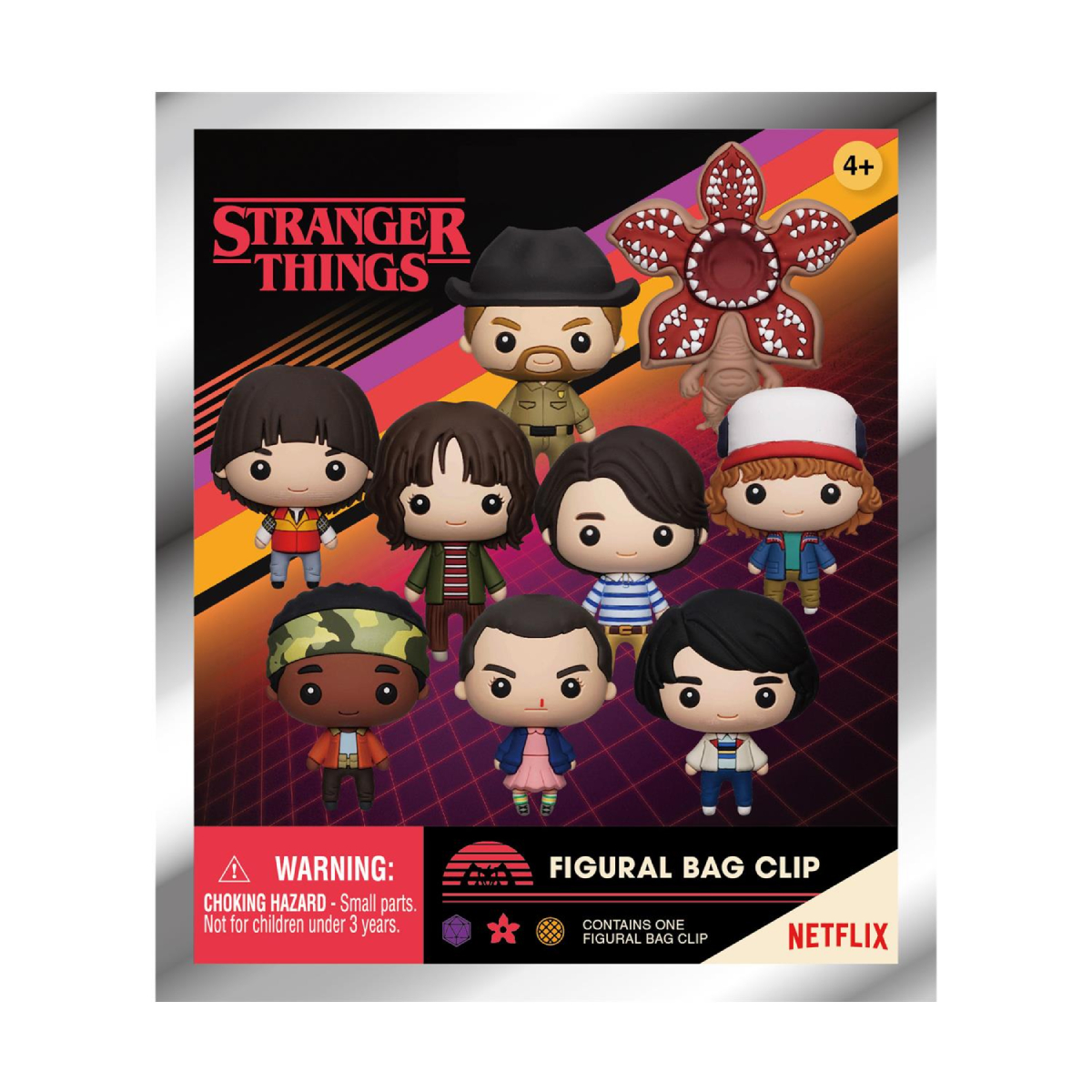 MONOGRAM 108910 Stranger Things Series 1 3D Foam Bag Clip Mystery Blind Bag | Monogram| Image 1