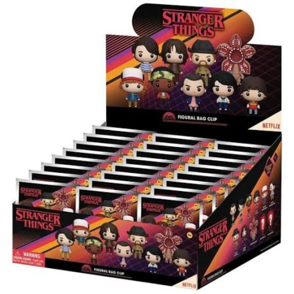 MONOGRAM 108910 Stranger Things Series 1 3D Foam Bag Clip Mystery Blind Bag | Monogram| Image 3