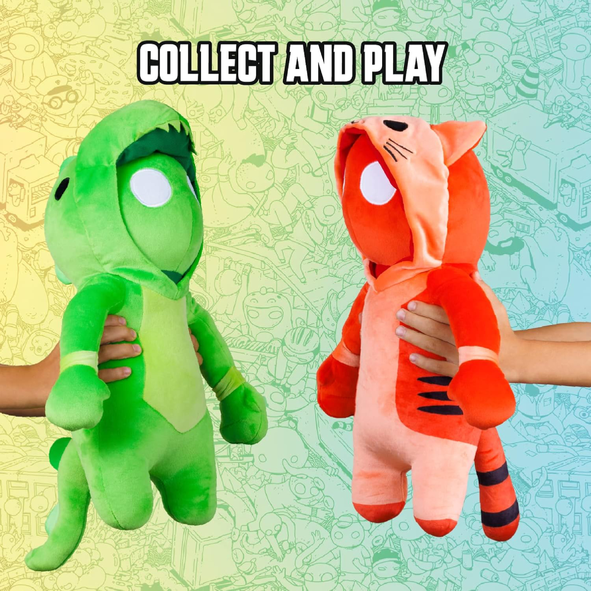GANG BEASTS Stretchy Plush Toy Figure 25cm - Assorted Styles | Pmi| Image 8