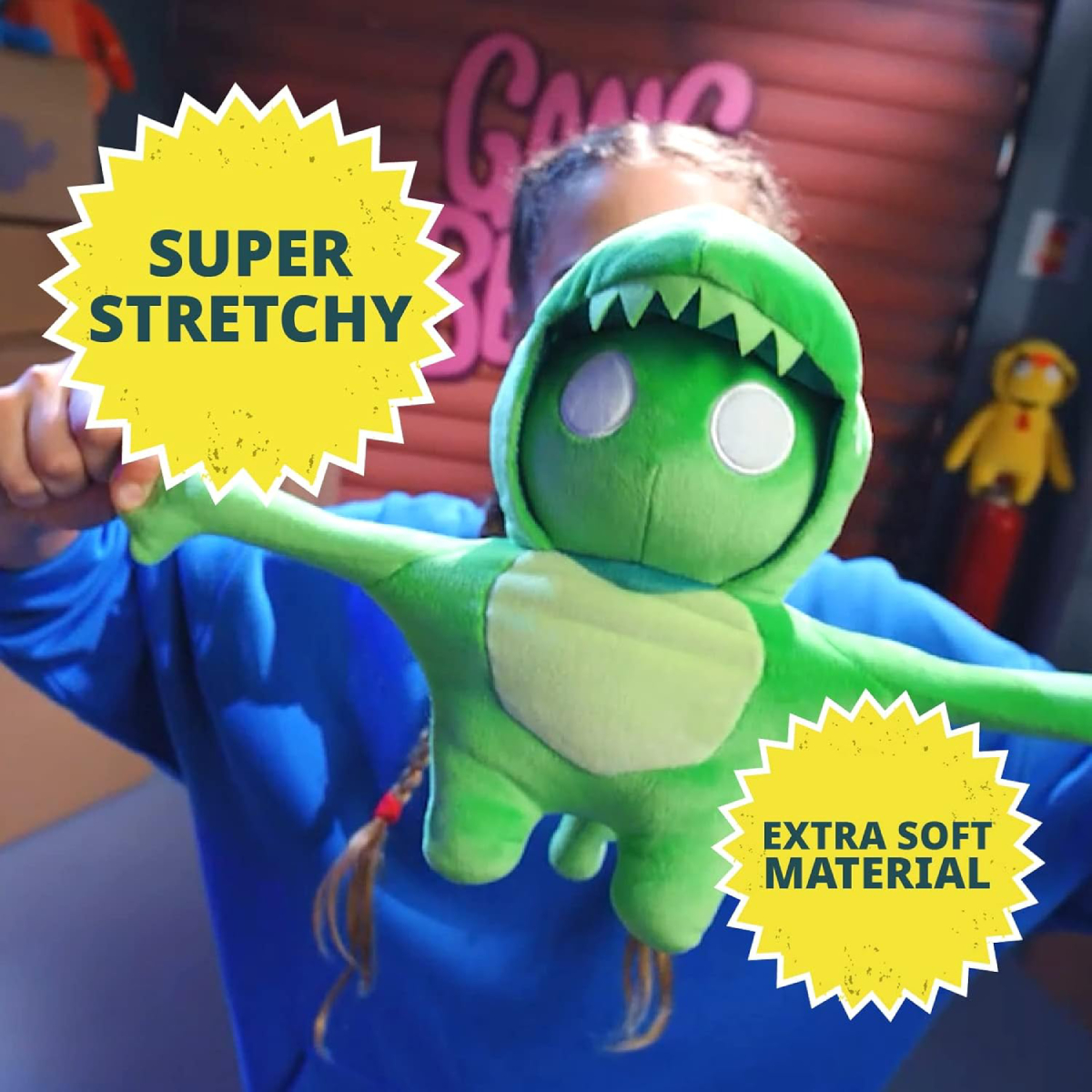 GANG BEASTS Stretchy Plush Toy Figure 25cm - Assorted Styles | Pmi| Image 9